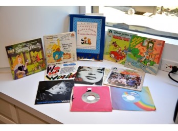 Kids Books And Records Lot