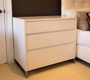 2 West Elm 3 Drawer Side Tables