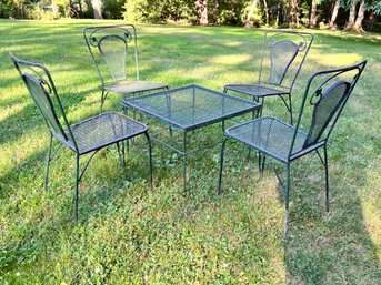 Patio Table With 4 Chairs
