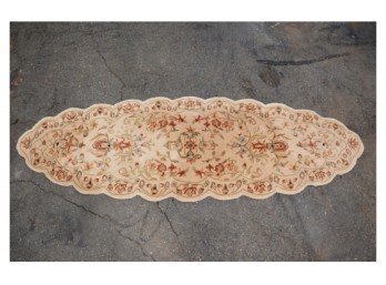 Hand Woven Wool Runner/ Hall Rug 96 X 30