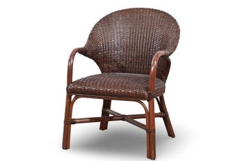 Brown Reddish Arm Chair