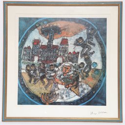 Theo Tobiasse (1927 - 2012) Signed And Numbered Lithograph