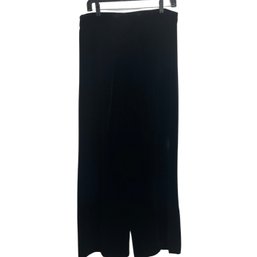 Armani Collezioni Black Velour Pants Size 8