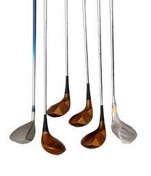 Set Of Six Golf Clubs