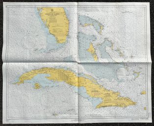 Straits Of Florida Nautical Chart