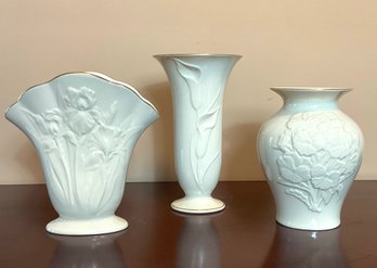 Trio Of Lenox Mothers Day Vases