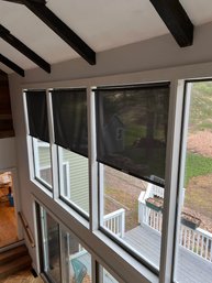 *** Nearly New***Set Of Four Large Window Solar Shades