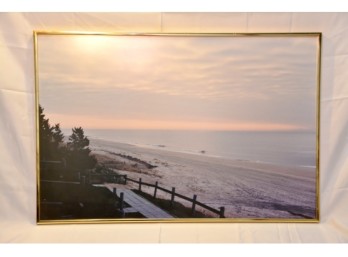 Montauk Point Gurney's Inn Framed Photograph