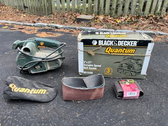 Black And Decker Quantum Belt Sander