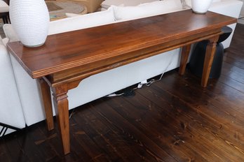 Mahogany Wood Console Table