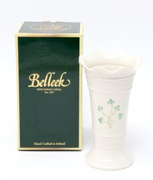 Belleek Clover Vase