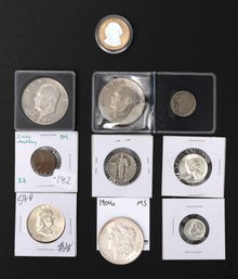 10 US Coins Collection