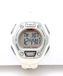Timex Indiglo Ironman Womans Watch-White