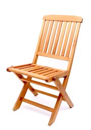 FSC Teak Folding Chair