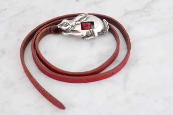 Womens Barry Kieselstein Cord Belt