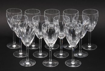 Set Of 12 Waterford Crystal Carina Goblets