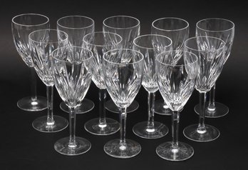 Set Of 12 Waterford Crystal Carina Goblets