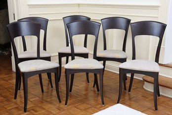 Antonio Sibau MCM Set Of 6 Dining Chairs (Need Reupholstery)