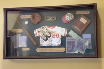 The Game Of Baseball Shadowbox Display