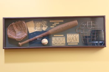 The History Of Baseball Shadow Box