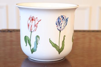 Tiffany & Co. 'Tiffany's Tulips' Patterned Cache Pot