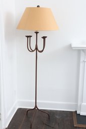 Wrought Iron Candle Stand Floor Lamp