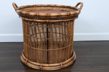 Palececk Rattan Tray Table