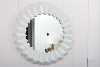 Serena & Lily Mosaic Tile Round Mirror