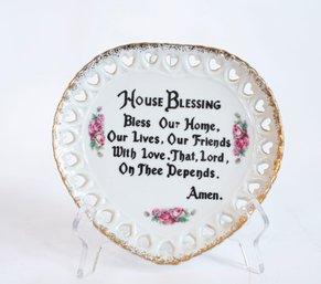 House Blessing Decor Wall Plate