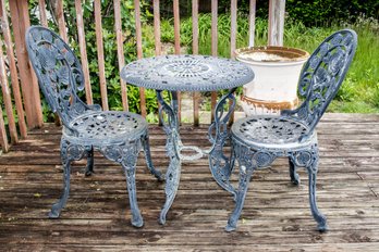 Rose Bistro Table And Chairs Patio Set