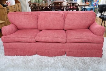 3 Cushion Pink Sofa