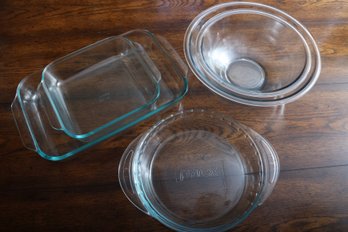 Collection Of Pyrex Dishes