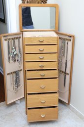 Jewelry Chest With Jewelry