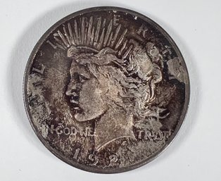 1921 Peace Dollar Coin
