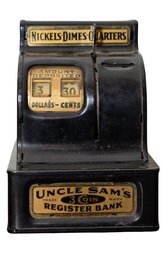 Uncle Sam Coin Register Bank