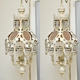Pair Of Rococo Chandeliers