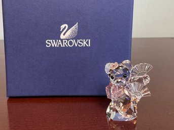 Swarovski Crystal Kumiko Bear With Original Box