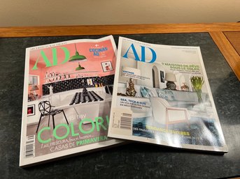 Architectural Digest - Global Magazine Editions - Italian & French Editions 2018