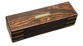 English Mahogany Pencil & Pencil Box