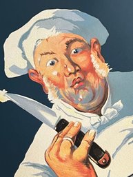 Fantastic Poster Printed On Heavy Cotton Canvas - La Vegetailine - Pour La Cuisine Vaut Le Beurre (BUTTER)