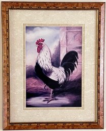Rooster Framed Print By A. Churchill