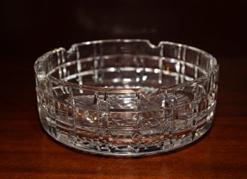 Large Waterford Lead Crystal Ashtray