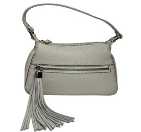 Chanel Leather Tassel Baguette Shoulder Bag Like New