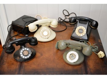 Vintage Telephone Grouping