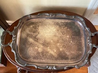 Gorham Large Butlers Serving Tray With Handles