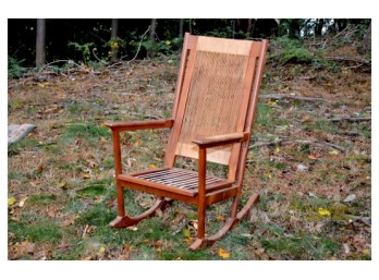 MCM Teak Rocking Chair