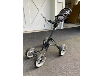 CaddyTek Superlite 4 Wheel Push Cart