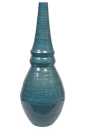 Large Lacquer Bamboo Vase