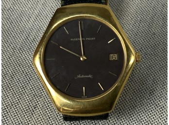 Audemars Piguet 18k Yellow Gold Hexagon Case Wristwatch