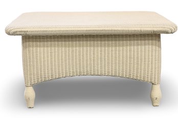 SYNTHETIC WICKER OUTDOOR COFFEE TABLE